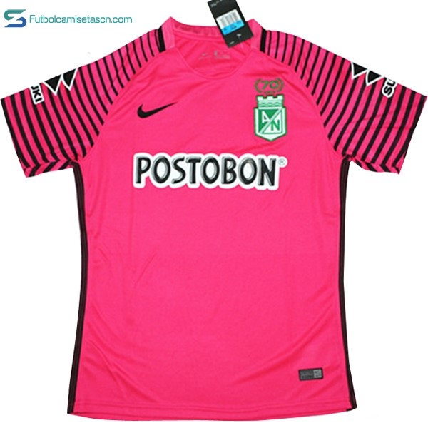 Camiseta Atlético Nacional 2017/18 Rosa